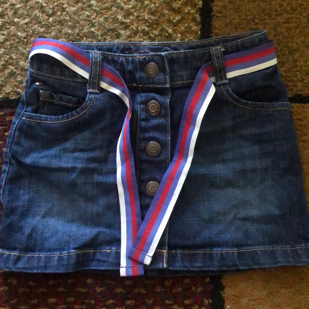 Little girls jean skirt